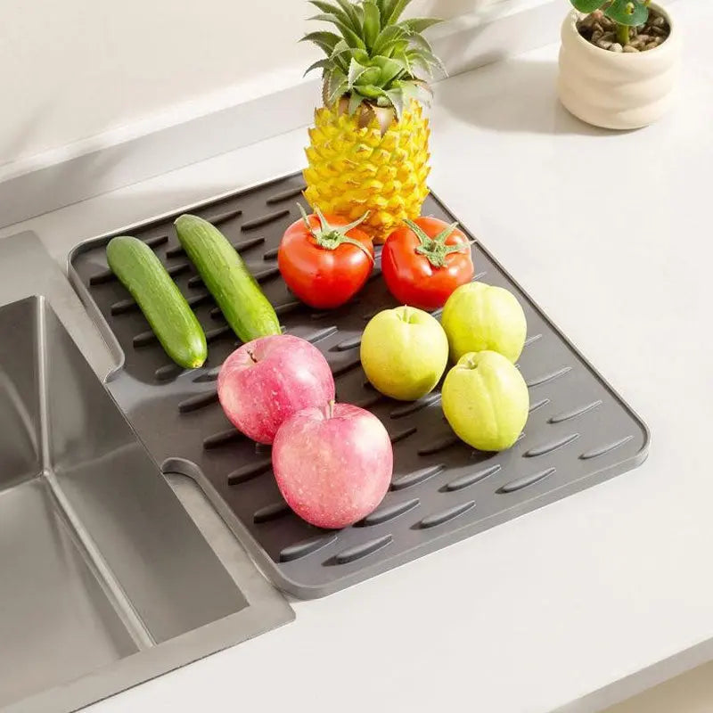 Drying Mat | Heat-Resistant Silicone & Quick Drainage