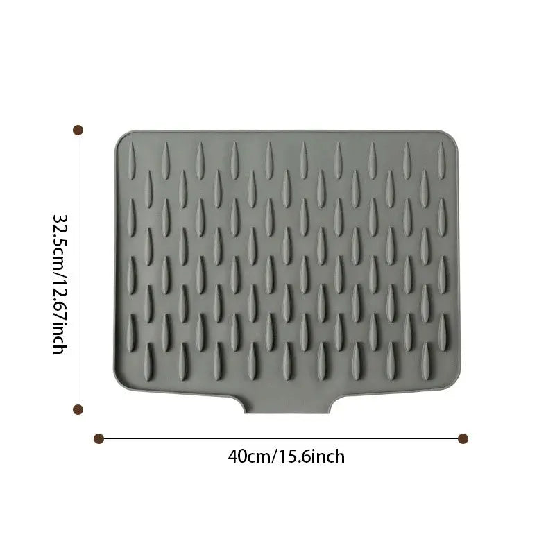 Drying Mat | Heat-Resistant Silicone & Quick Drainage
