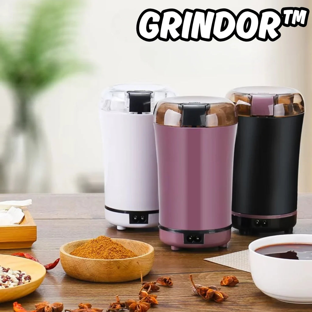 Electric Food Grinder | One-Button Operation & Stainless Steel Blades | 100 g Bowl