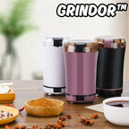 Electric Food Grinder | One-Button Operation & Stainless Steel Blades | 100 g Bowl