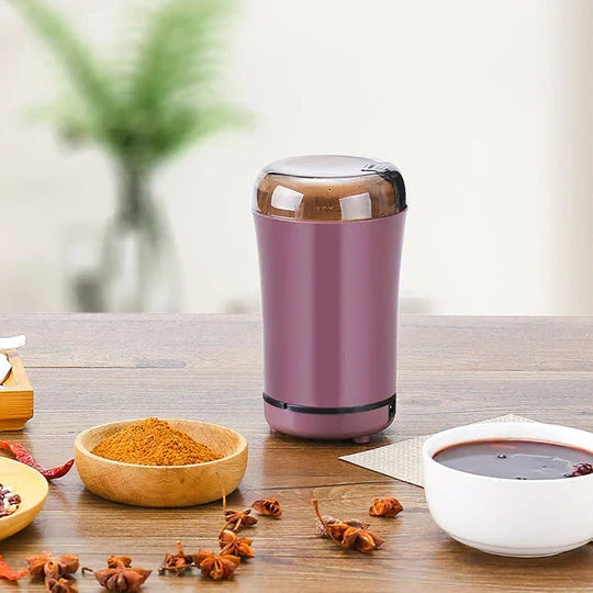 Electric Food Grinder | One-Button Operation & Stainless Steel Blades | 100 g Bowl