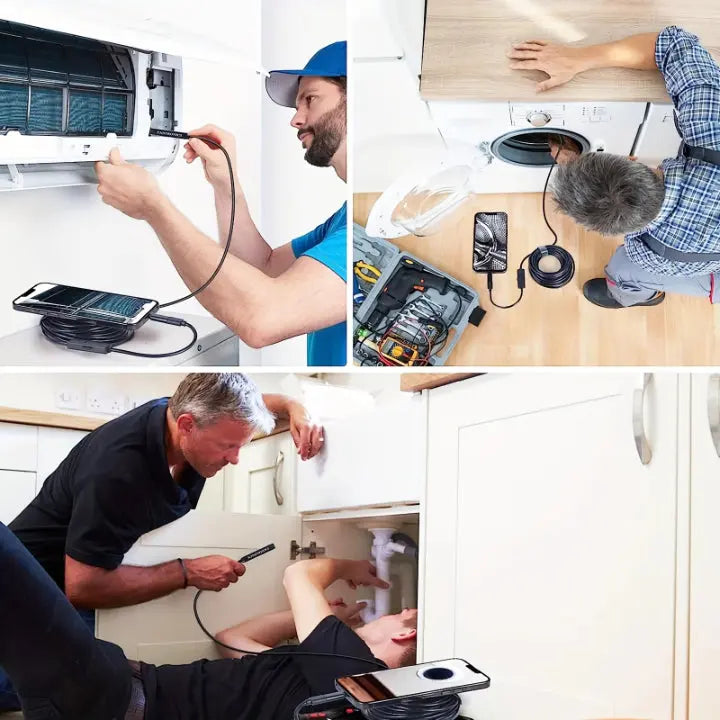 Endoscope Camera | Plug-And-Play HD & Waterproof | 5 m Cable