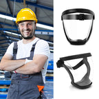 Face Shield | Anti-Fog Polycarbonate Visor & Soft Silicone Frame