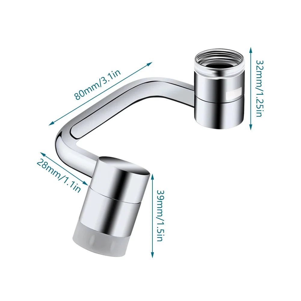 Faucet Extender | 1080° Rotation & Dual Spray
