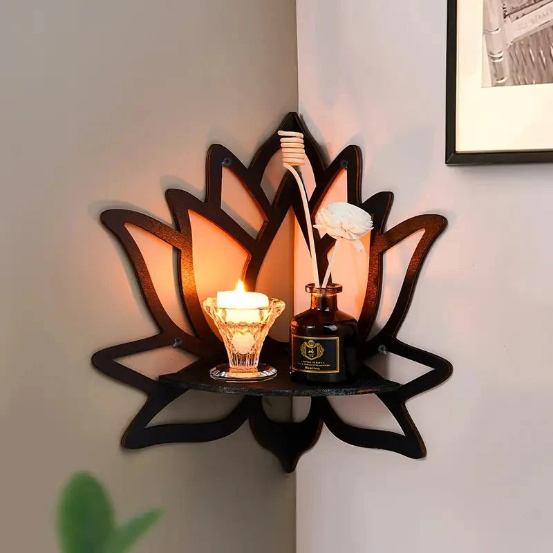 Floating Wall Shelf | Integrated LED Lighting & Hidden Mounting