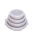 Food Storage Container | Collapsible Silicone Airtight | Microwave & Freezer Safe