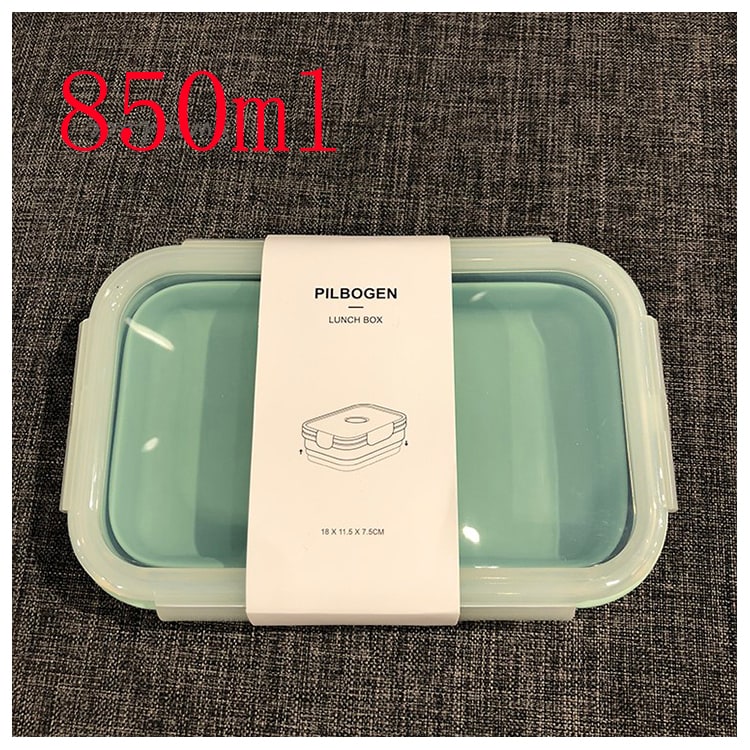 Food Storage Container | Collapsible Silicone Airtight | Microwave & Freezer Safe