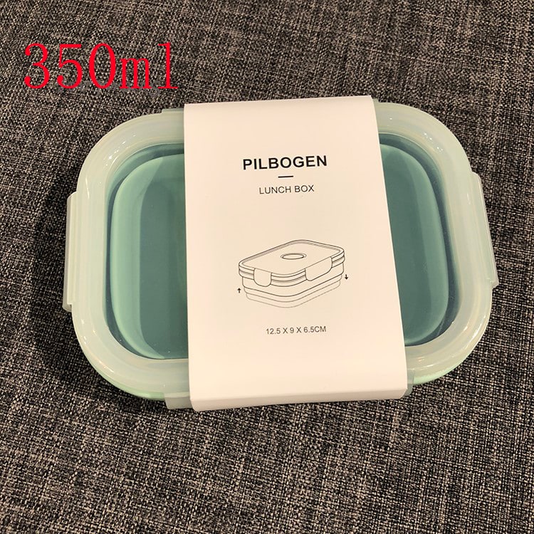 Food Storage Container | Collapsible Silicone Airtight | Microwave & Freezer Safe