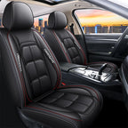 Front Seat Covers | PU Leather & Easy-Clean | Universal Fit, 2-Piece Set