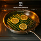 Frying Pan | PFAS-Free Titanium & Hammered Finish