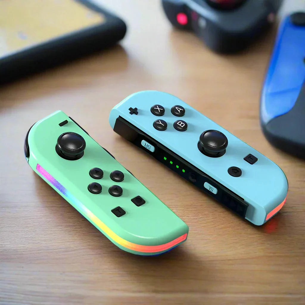 Gaming Controller | Wireless Bluetooth & RGB Lighting | Ergonomic Grip