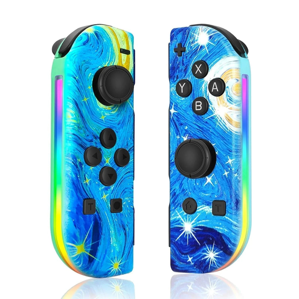 Gaming Controller | Wireless Bluetooth & RGB Lighting | Ergonomic Grip