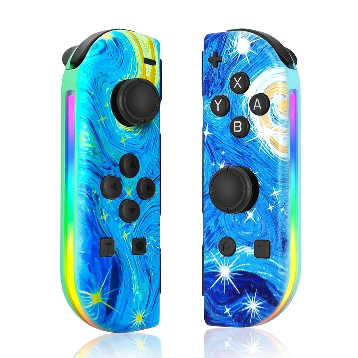 Gaming Controller | Wireless Bluetooth & RGB Lighting | Ergonomic Grip