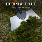 Garden Hoe & Scraper | Manganese Steel Blade | Wooden Handle