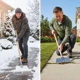 Garden Hoe & Scraper | Manganese Steel Blade | Wooden Handle
