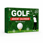 Golf Advent Calendar | Golf Accessories & Gift-Ready Box | 24 Doors