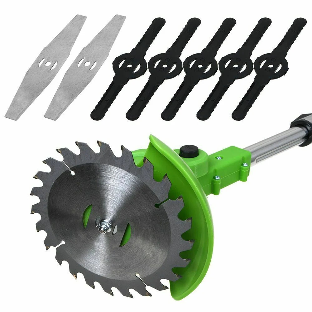 Grass Trimmer | Cordless 24V & 6-Inch Blade | Telescopic Shaft