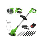 Grass Trimmer | Cordless 24V & 6-Inch Blade | Telescopic Shaft