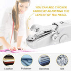 Handheld Sewing Machine | Cordless & Lightweight | Beginner-Friendly