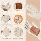 Hat, Scarf & Gloves Set | Knitted & Touchscreen-Friendly | One Size
