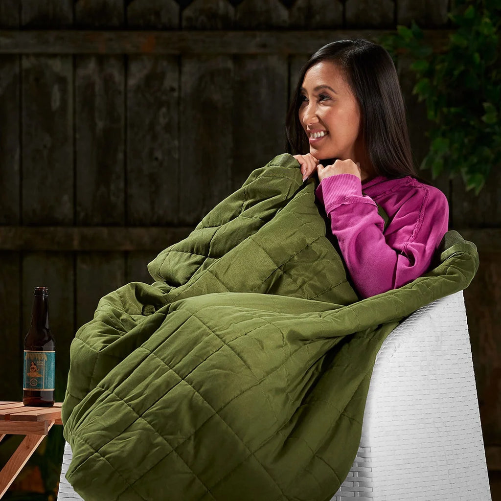 Heated Blanket | Battery-Powered & Three Heating Zones | Up to 10 Hours