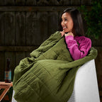Heated Blanket | Battery-Powered & Three Heating Zones | Up to 10 Hours