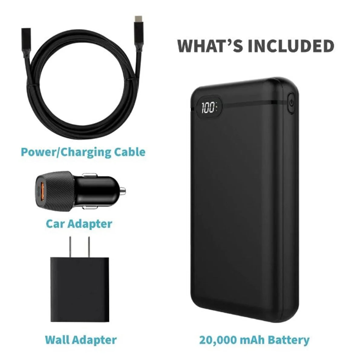 Heated Blanket | Battery-Powered & Three Heating Zones | Up to 10 Hours