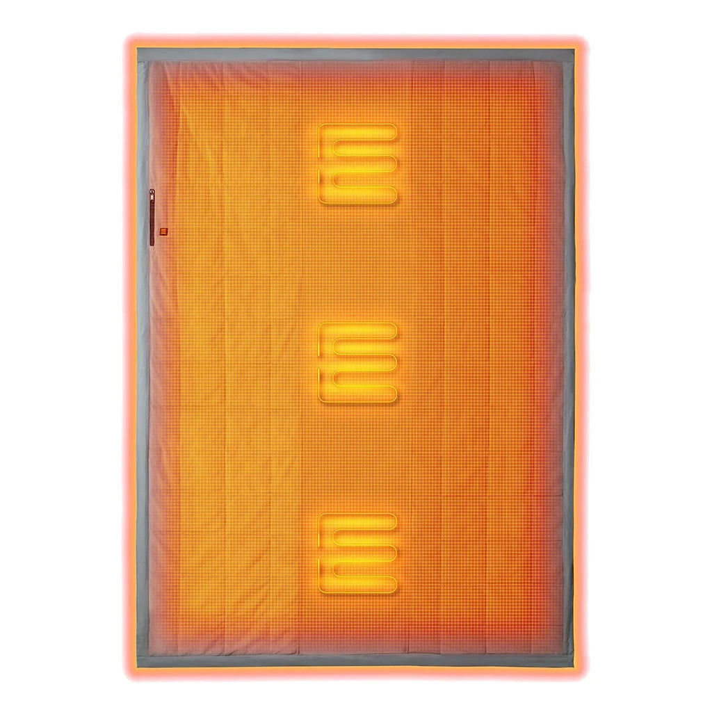 Heated Blanket | Battery-Powered & Three Heating Zones | Up to 10 Hours