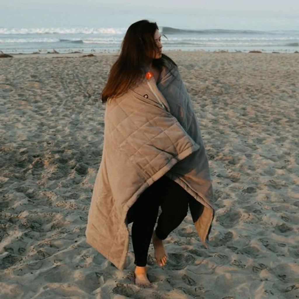 Heated Blanket | Battery-Powered & Three Heating Zones | Up to 10 Hours