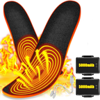 Heated Insoles | Rechargeable & Remote-Controlled | 3 Heat Settings