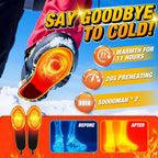Heated Insoles | Rechargeable & Remote-Controlled | 3 Heat Settings