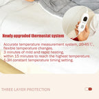 Heated Throw Blanket | Flannel & Sherpa Fleece | 6 Heat Settings