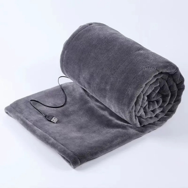 Heated Throw | USB-Powered & Cordless | 160 × 84 cm
