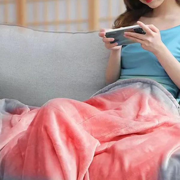 Heated Throw | USB-Powered & Cordless | 160 × 84 cm