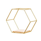 Hexagonal Wall Shelf | Modern Geometric & Easy To Mount