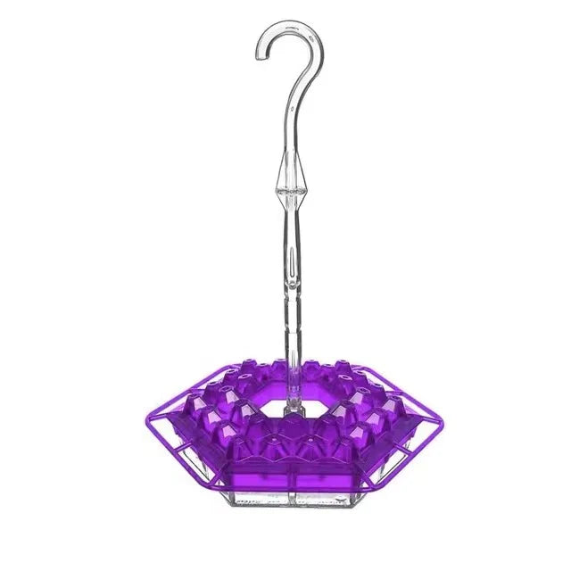 Hummingbird Feeder | Ant-Proof UV-Resistant Polycarbonate | 30 Feeding Ports