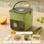 Ice Cube Tray | Push-Button Release & Hygienic Covered Compartment | 48 Cubes