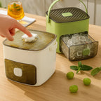 Ice Cube Tray | Push-Button Release & Hygienic Covered Compartment | 48 Cubes