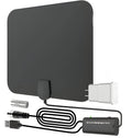 Indoor HDTV Antenna | 300-Mile Range & 37dB Amplifier | With 10ft Cable
