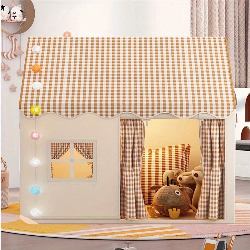 Indoor Play Tent | Soft Breathable Fabric | Foldable & Space-Saving