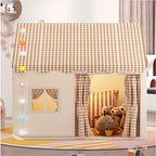 Indoor Play Tent | Soft Breathable Fabric | Foldable & Space-Saving
