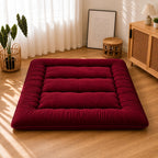 Japanese Floor Mattress | Quilted & Foldable | 3–4 Inches Thick