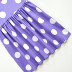 Kids Costume Dress | Polka Dot Ruffle Sleeves | Halloween & Party Outfit