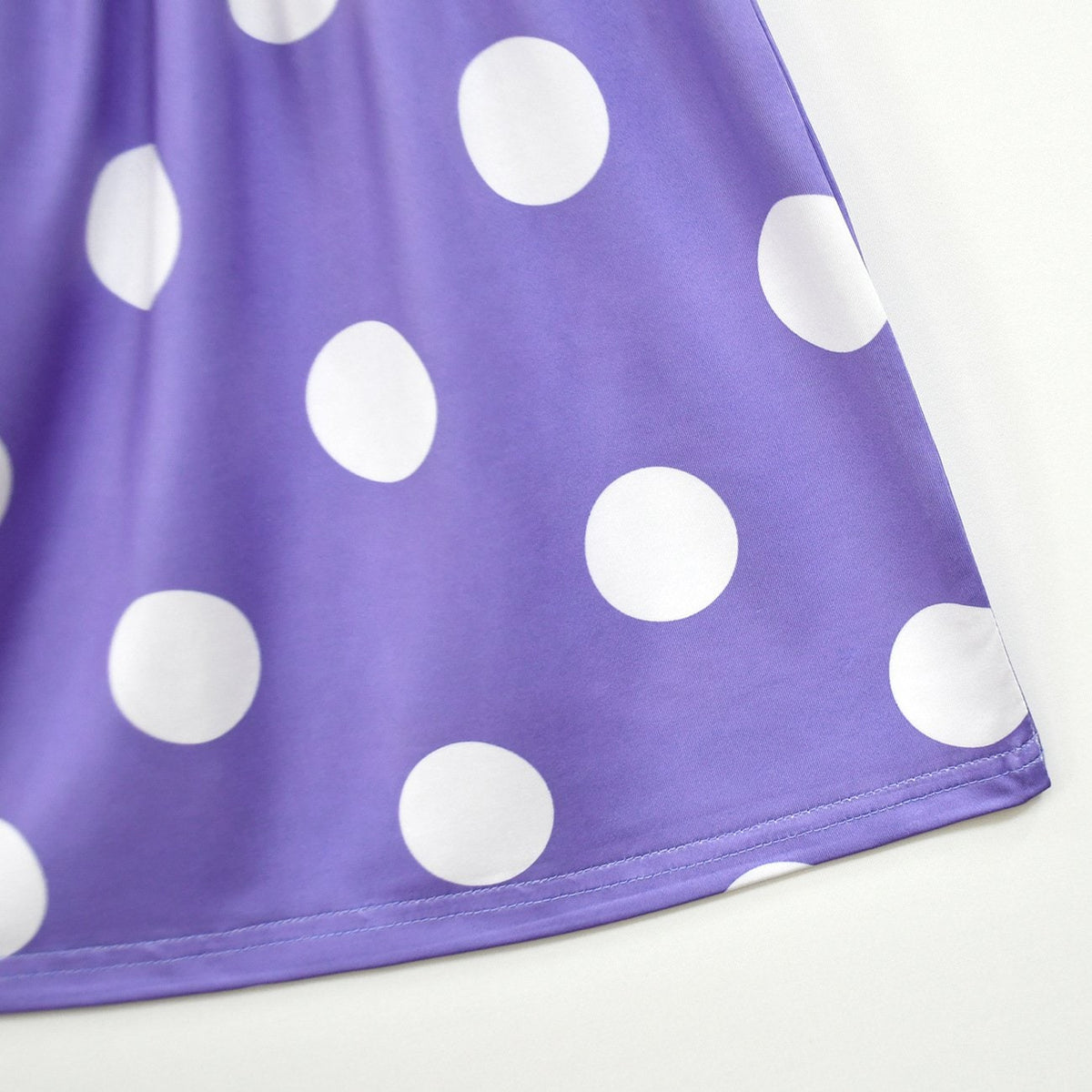 Kids Costume Dress | Polka Dot Ruffle Sleeves | Halloween & Party Outfit