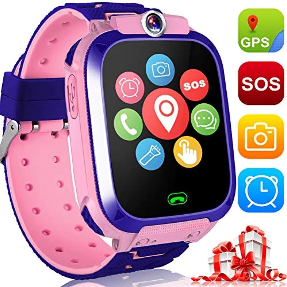 Kids’ Smartwatch | Real-Time GPS Tracking & Calling | SOS Emergency Button