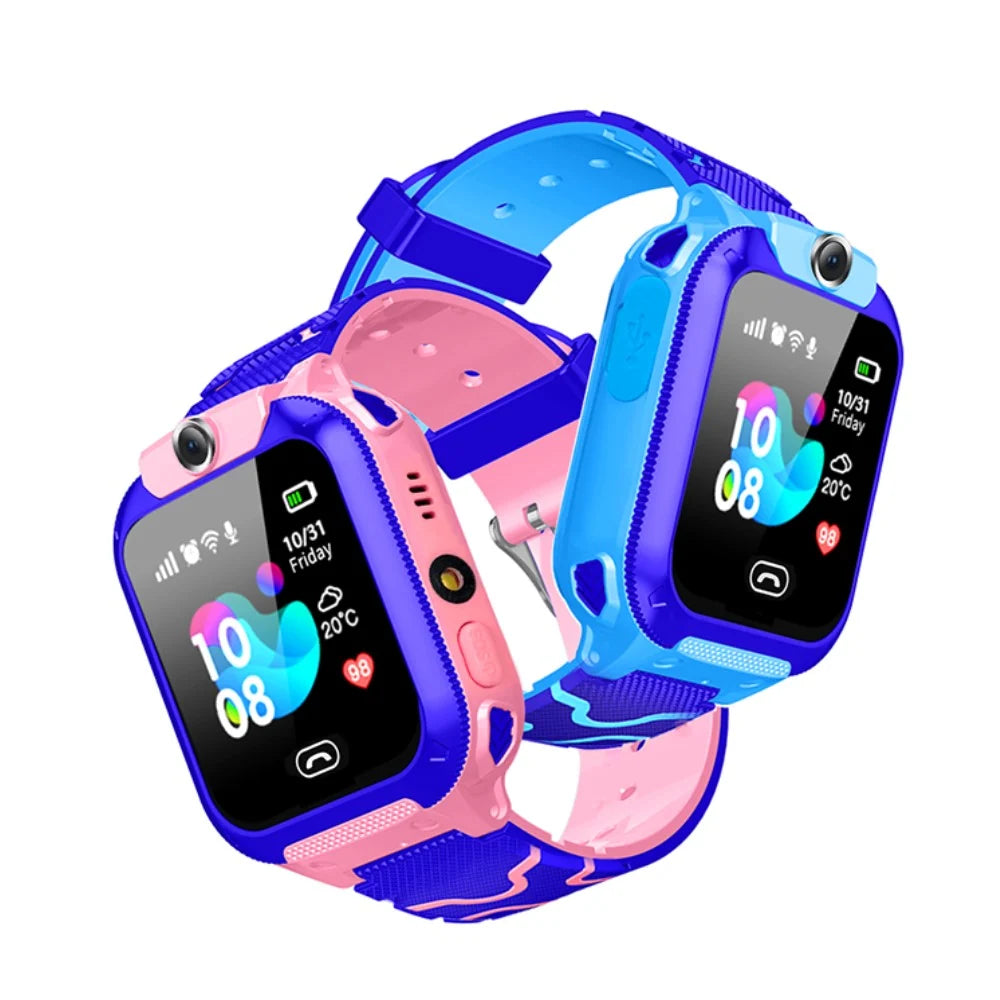 Kids’ Smartwatch | Real-Time GPS Tracking & Calling | SOS Emergency Button