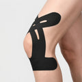 Kinesiology Tape | Pre-Cut Knee Shape & Waterproof Adhesive | Set of 10