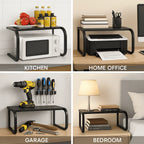 Kitchen Countertop Rack | Two-Tier Space-Saving | Holds Up to 25 kg
