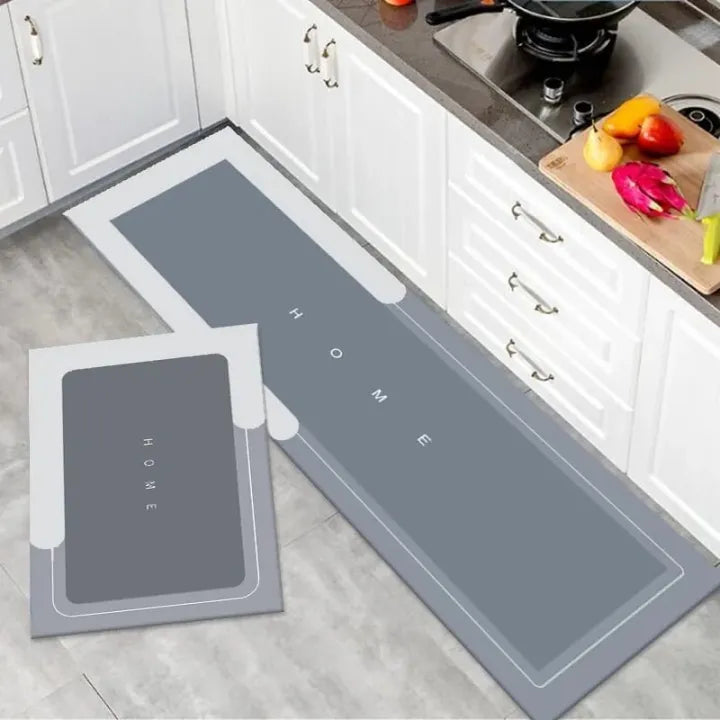 Kitchen Floor Mat | Super Absorbent & Non-Slip | Two Sizes