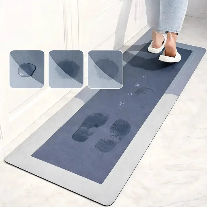Kitchen Floor Mat | Super Absorbent & Non-Slip | Two Sizes